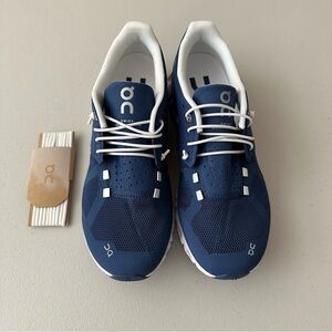 On Running Cloud Women's Size 8 - Denim/White